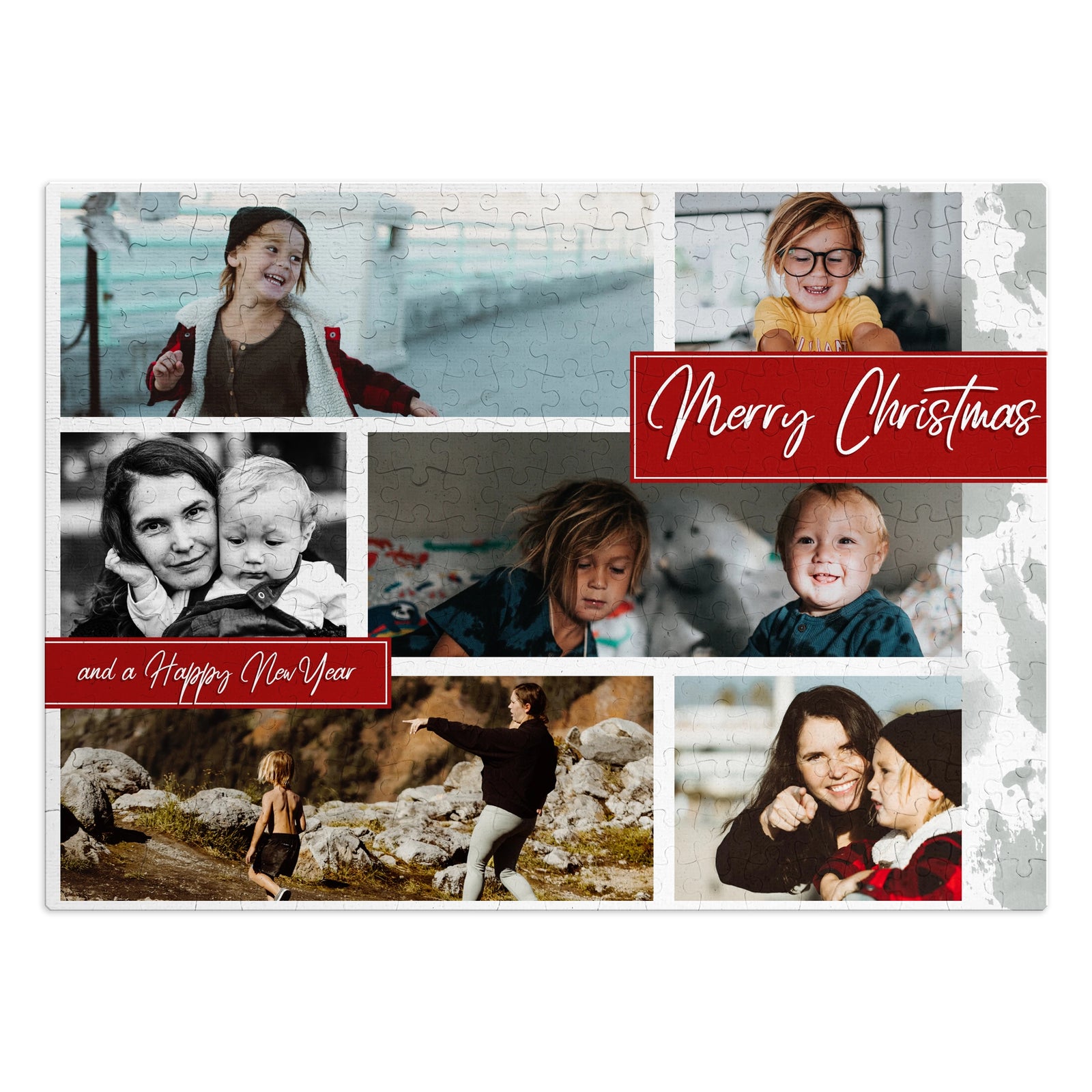 Custom 15-inch photo puzzle - Christmas Tree