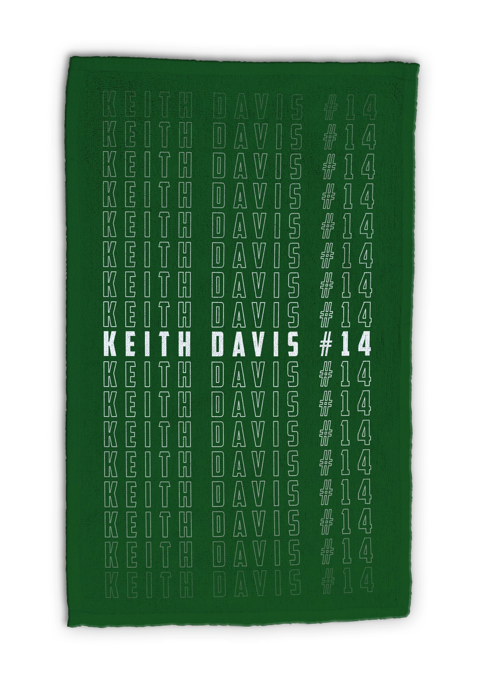 Custom team rally towel - Hustle Color