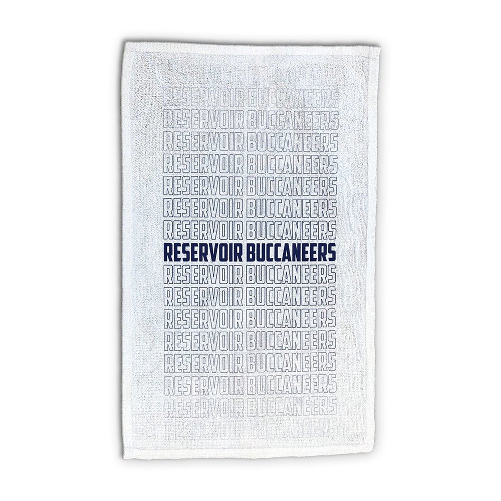 Custom team rally towel - Hustle