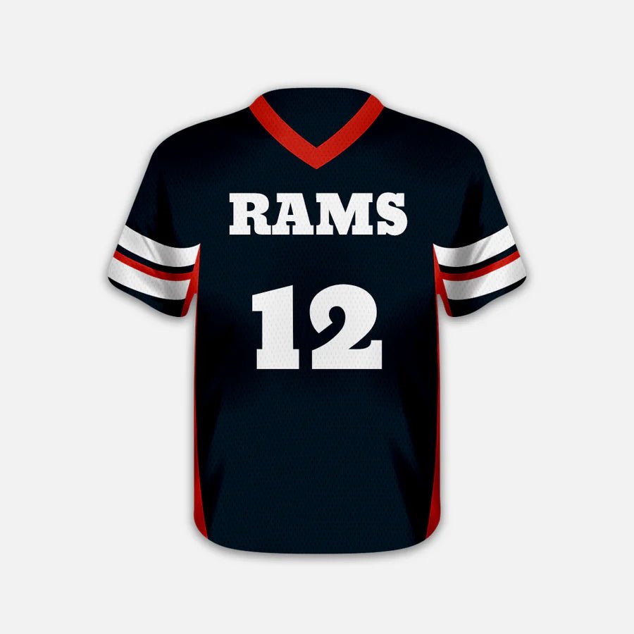 Custom football jersey front magnet - Start From Scratch