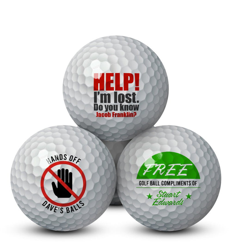 Funny Text Gift Golf