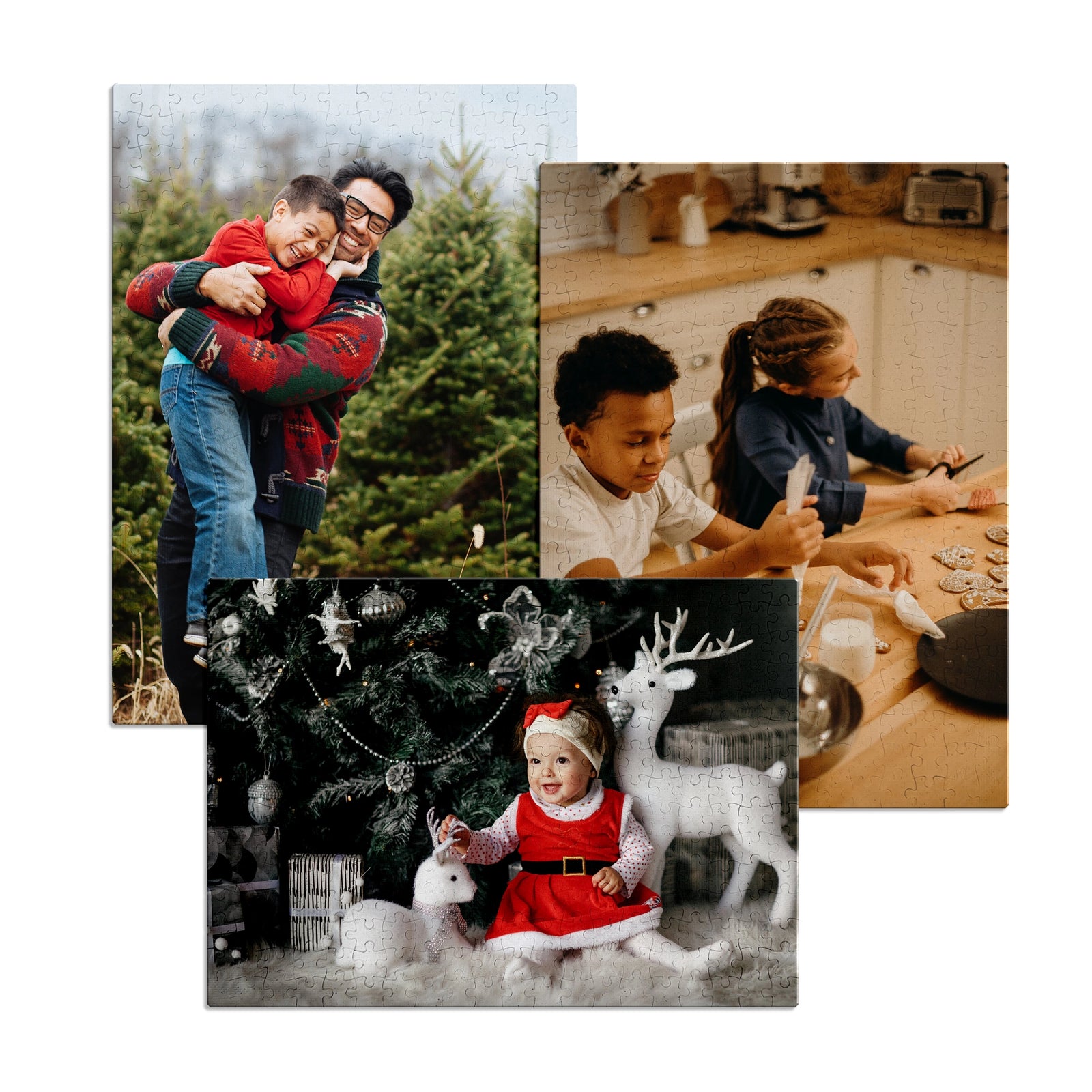 Custom 15-inch photo puzzle - Merry Christmas