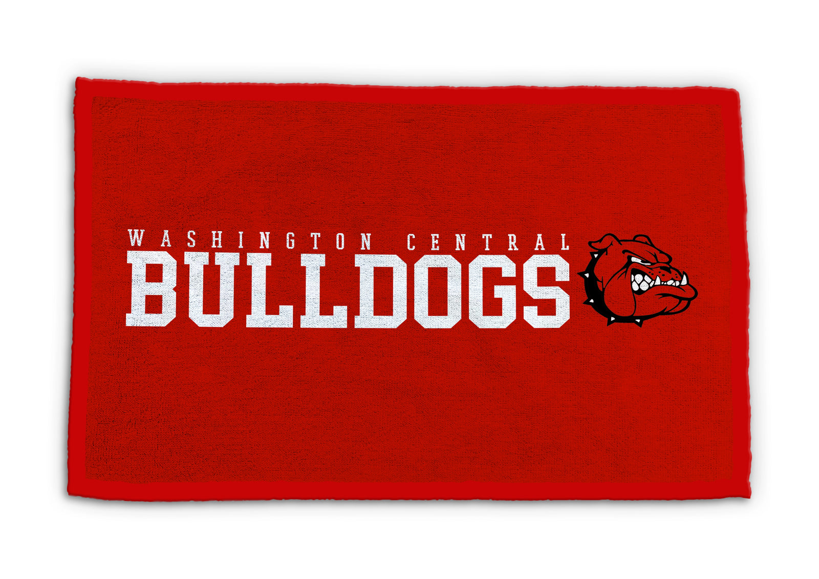 Custom team rally towel - Slice Color