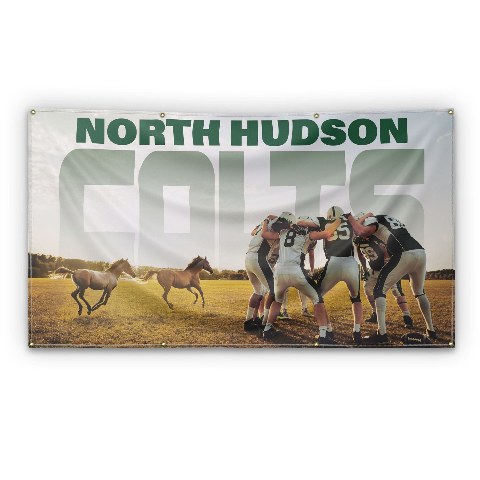 Custom athletic banner view 2