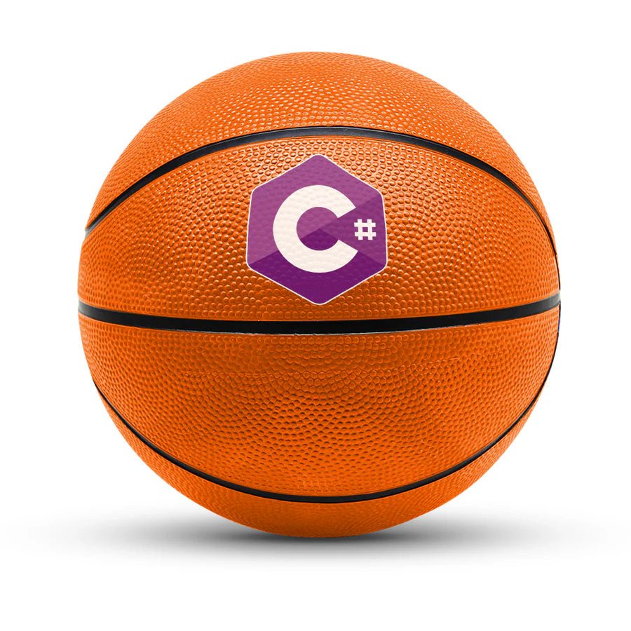 Custom logo basketball - Red - 1 Logo