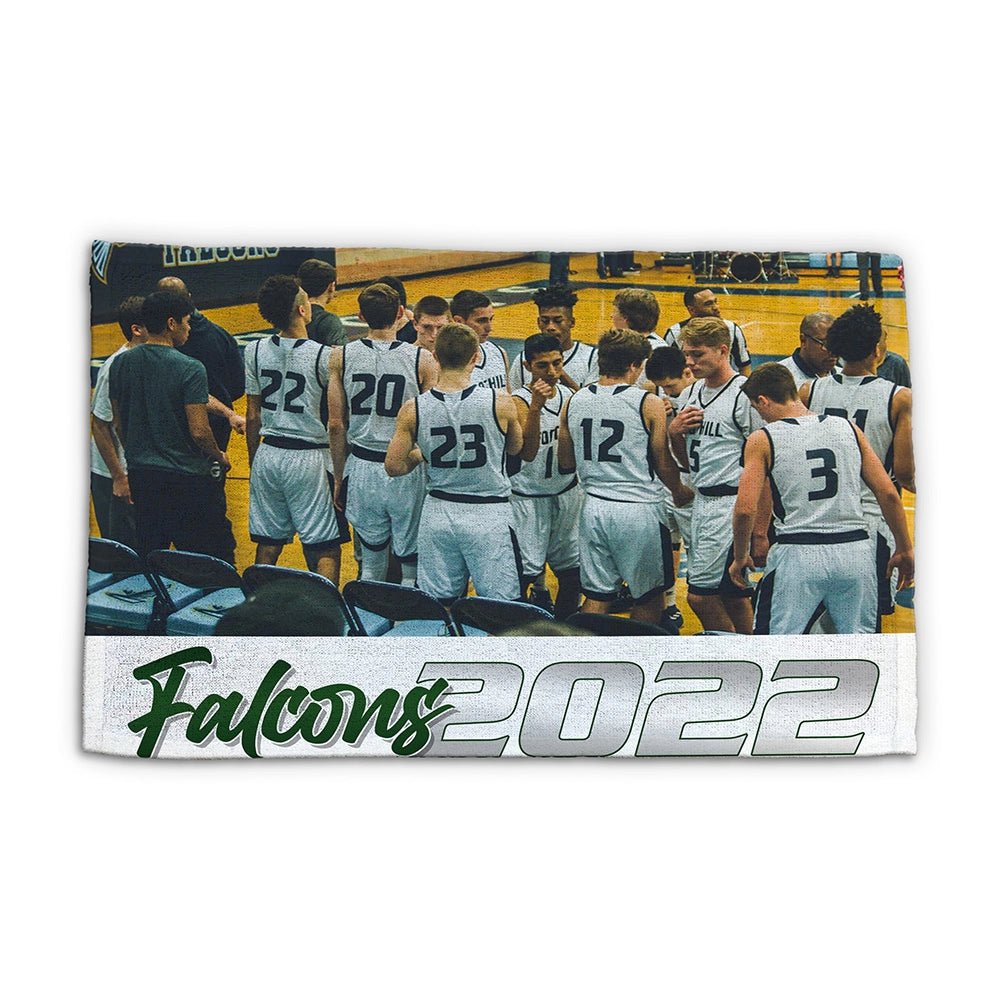 Custom basketball rally towel - Start From Scratch