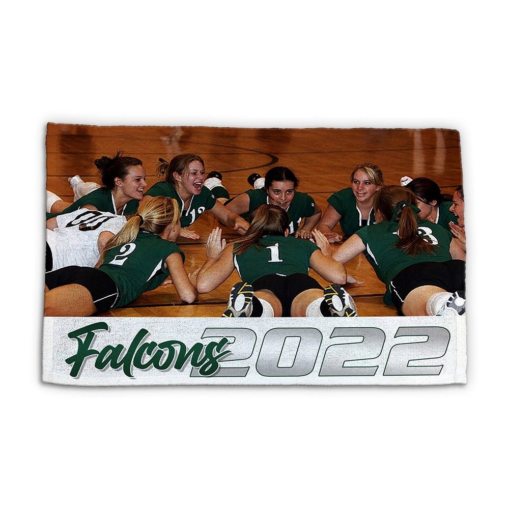 Custom volleyball rally towel - Thunderstorm