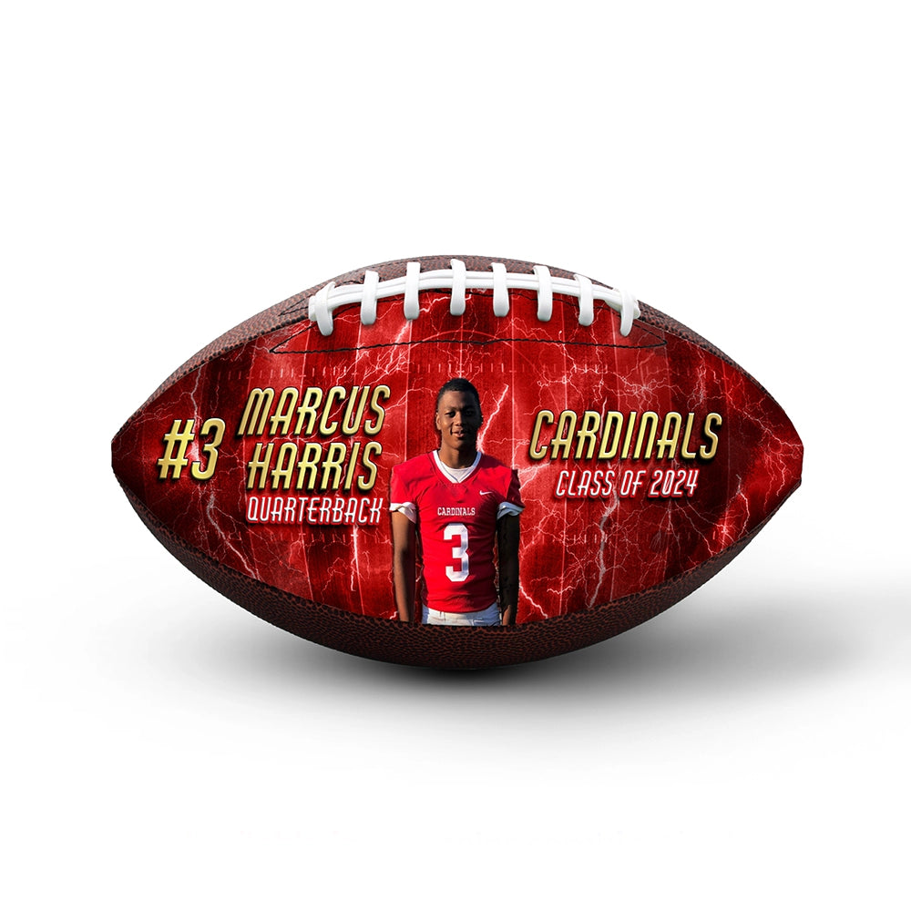 Custom Photo Football