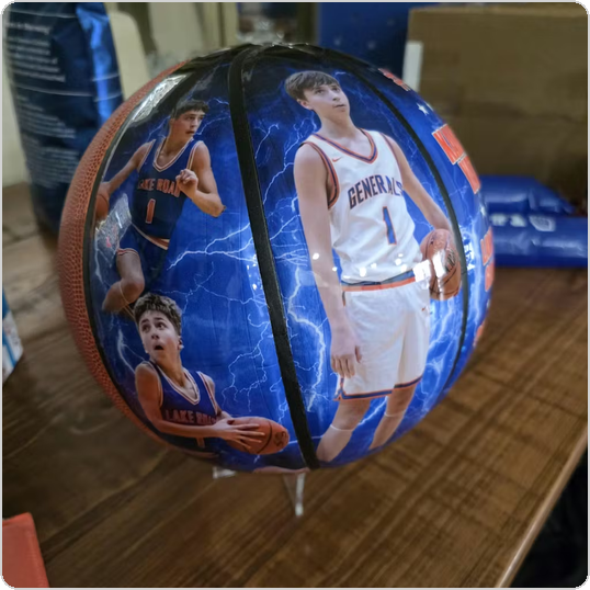 Custom Photo Basketballs | Personalized Gifts for Players & Coaches ...