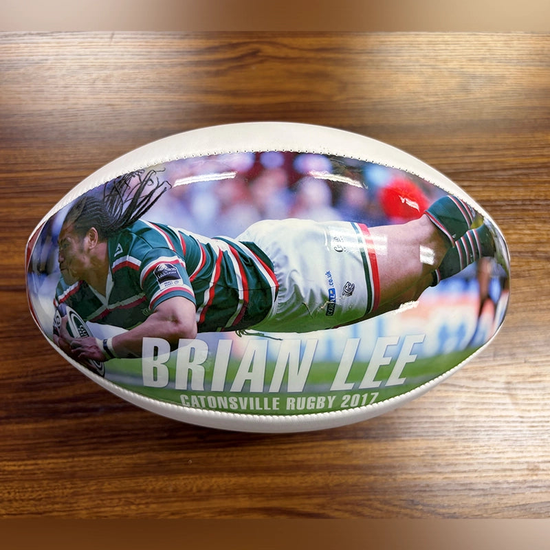 Custom Photo Rugby Balls | Personalized Senior & Team Keepsakes — Make ...