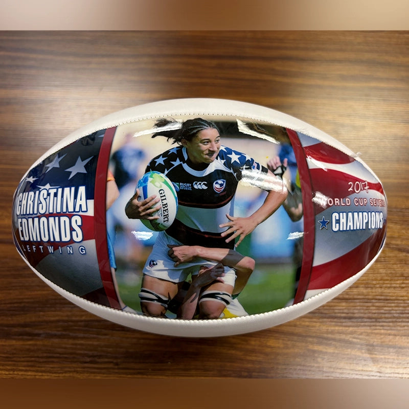 Custom Photo Rugby Balls | Personalized Senior & Team Keepsakes — Make ...