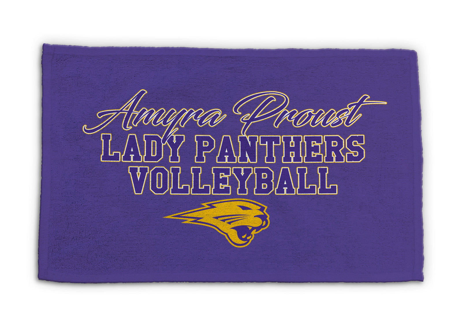Custom team rally towel - Sprint Color