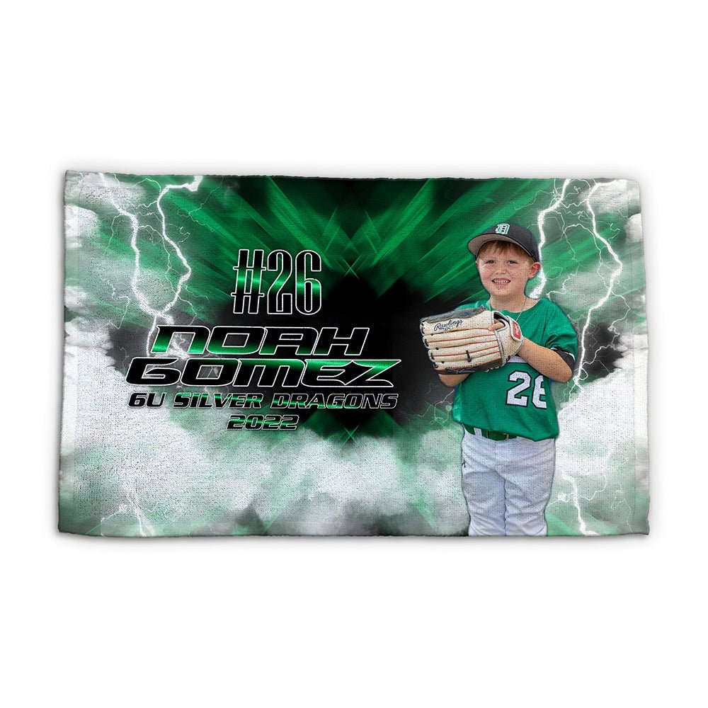 Custom baseball rally towel - Start From Scratch