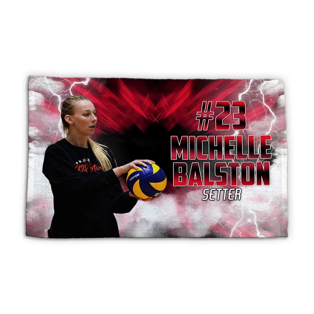 Custom volleyball rally towel - Start From Scratch