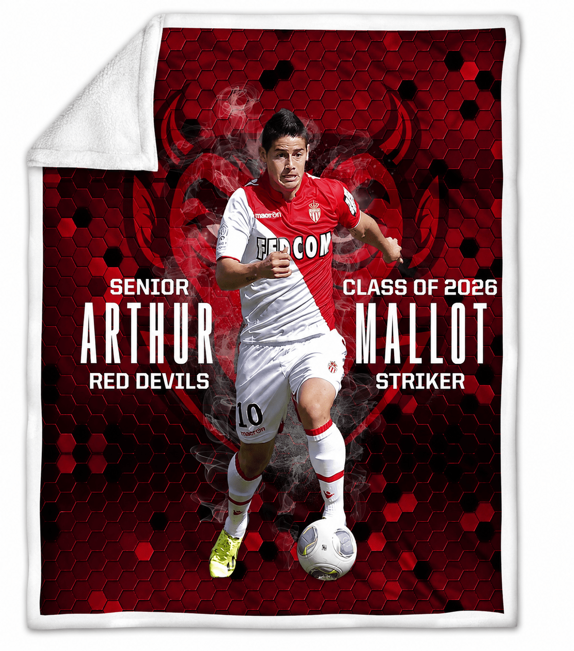 Custom Sherpa Stadium Photo Blanket