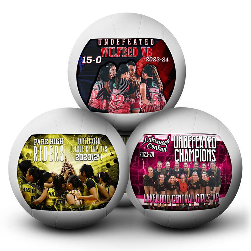 Custom Team Volleyball - Commemorate The Season