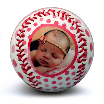 Best photo sports personalized baseball birth announcement gifts