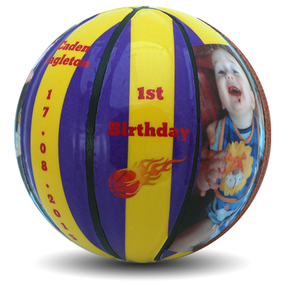 Custom engraved basketball ideas for youth sports league gifts