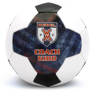 Personal soccerball youth sports league gift ideas
