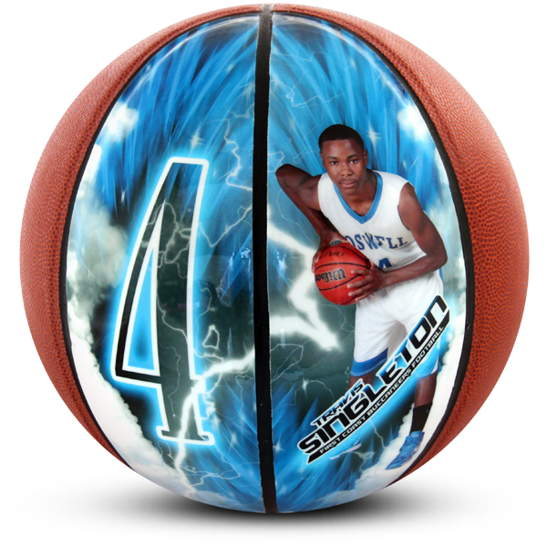 Custom engraved basketball ideas for aau