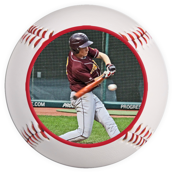 Best photo sports custom senior baseball magnet gift