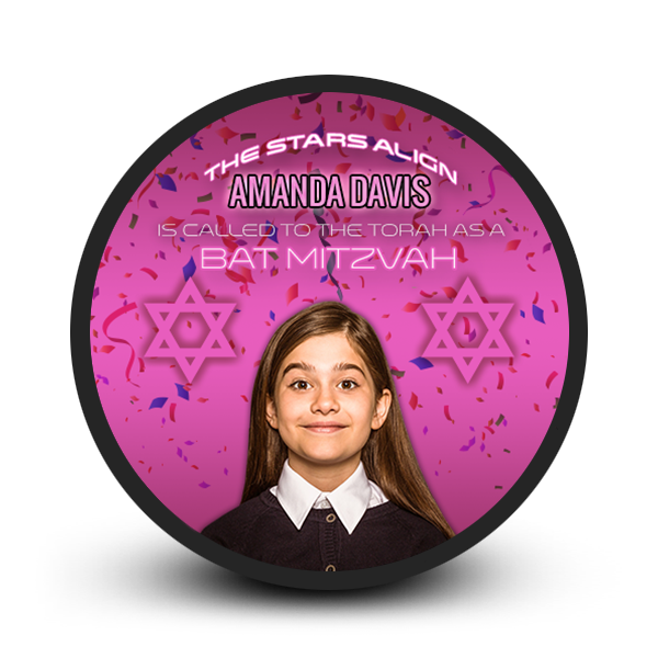 Personalized sports create hockey puck bat mitzvah gift ideas