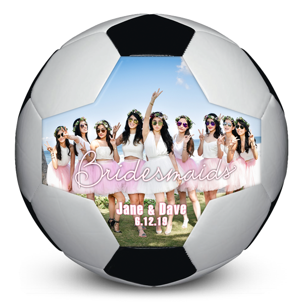 Personal sports gifts  for soccerball bridesmaid gift ideas