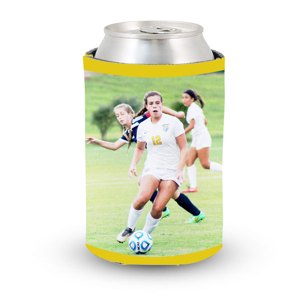 Personal sports gifts  for soccerball koozie designs gift ideas
