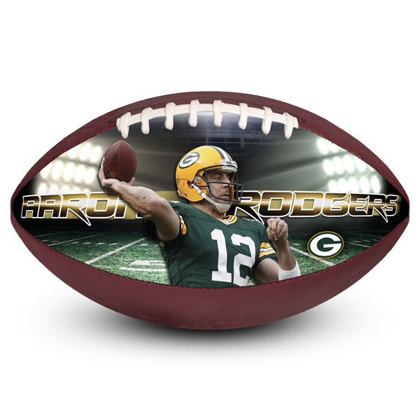Best photo sports customized football aaron rodgers packers birthday gift idea
