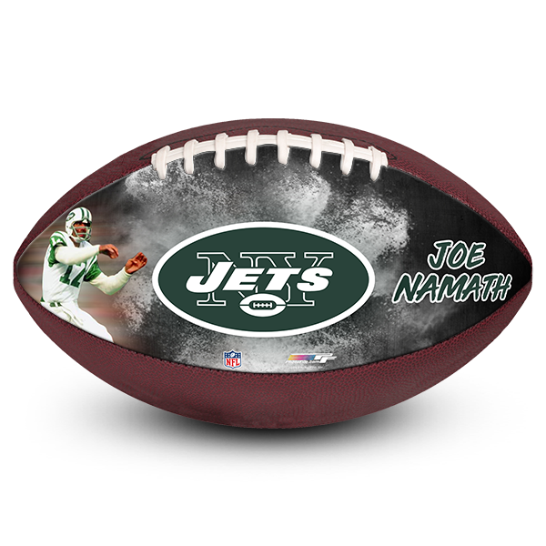 Best photo sports customized football new york jets joe namath fan christmas, hanukkah gift
