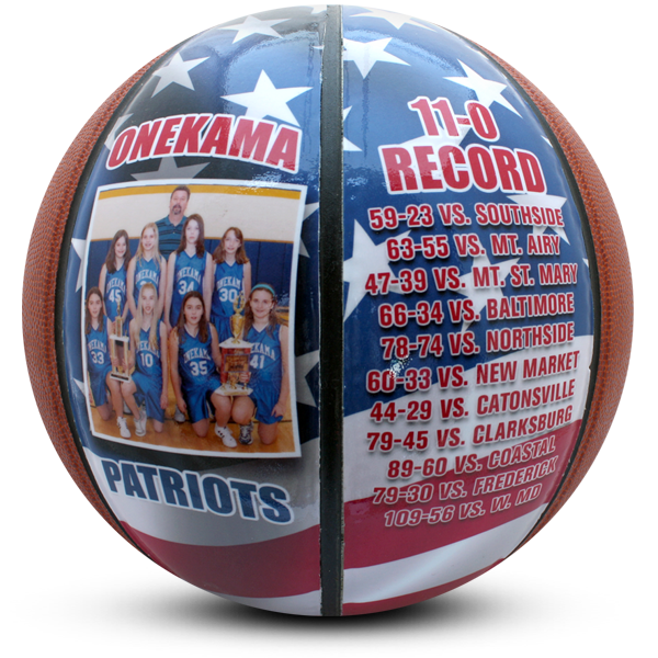 Custom personalised basketball banquet awards ideas for aau gifts