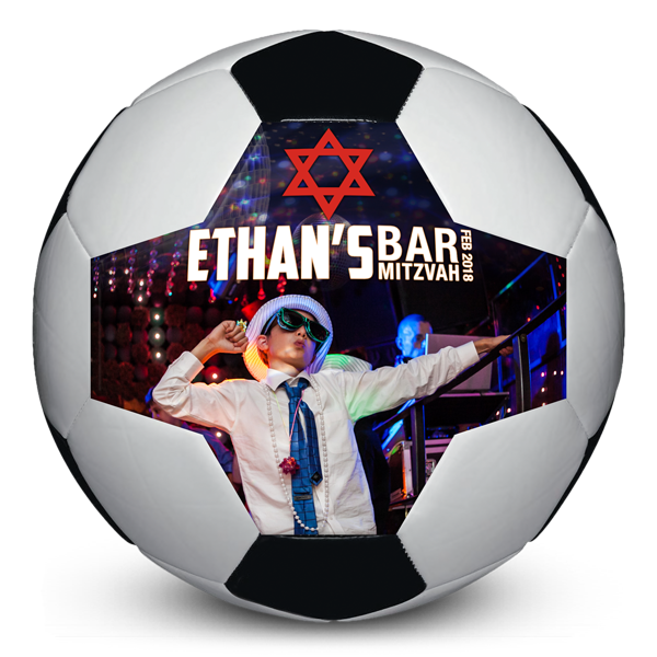 Personalised Bar Mitzvah Gift For Soccer Ball Coach Gifts