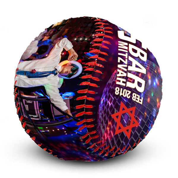 Best photo sports personalized softball bar mitzvah athlete sports fan party favor