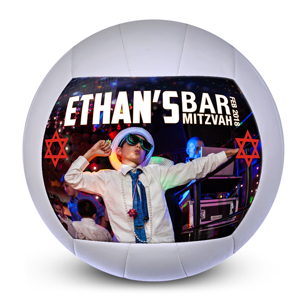 Best Photo Sports Personalized Volleyball Bar Mitzvah Athlete Sports Fan Party Favor