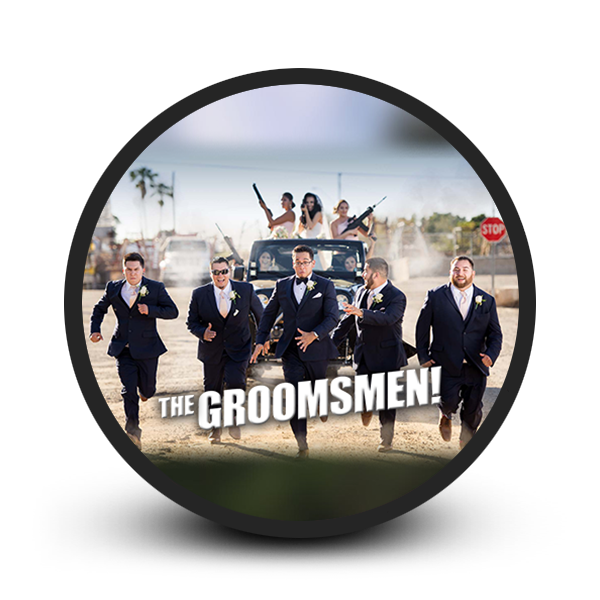 Best photo sports personalized hockey puck groomsmen gift for fan