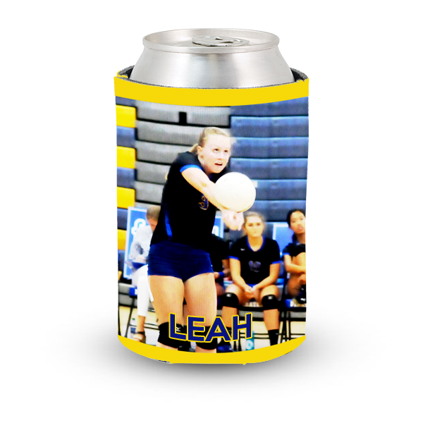 Personalised senior night gifts for volleyball koozie players