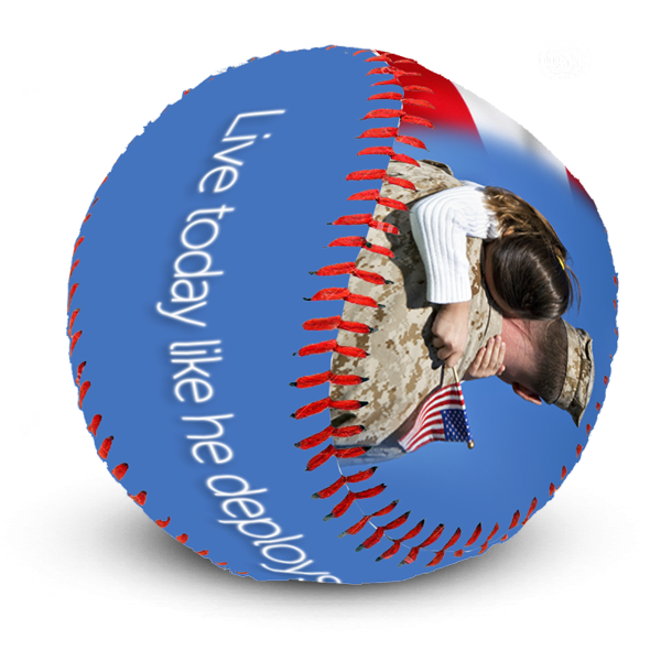 Personalised Custom Picture Perfect Baseball Senior Night Ideas to Honor our Military