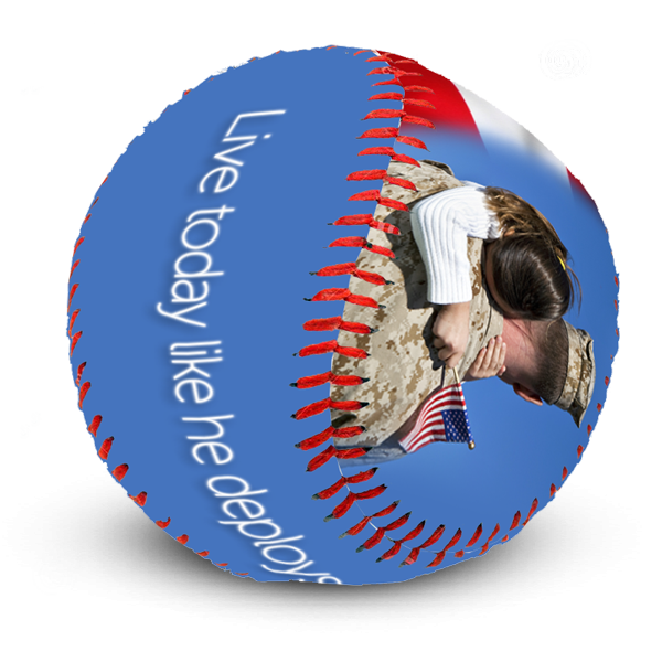 Personalised custom picture perfect baseball senior night ideas to honor our military