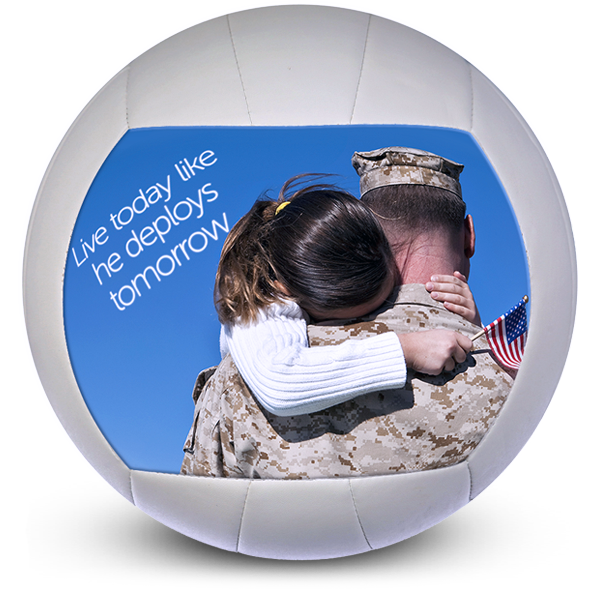 Personalised volleyball gifts to honor our military
