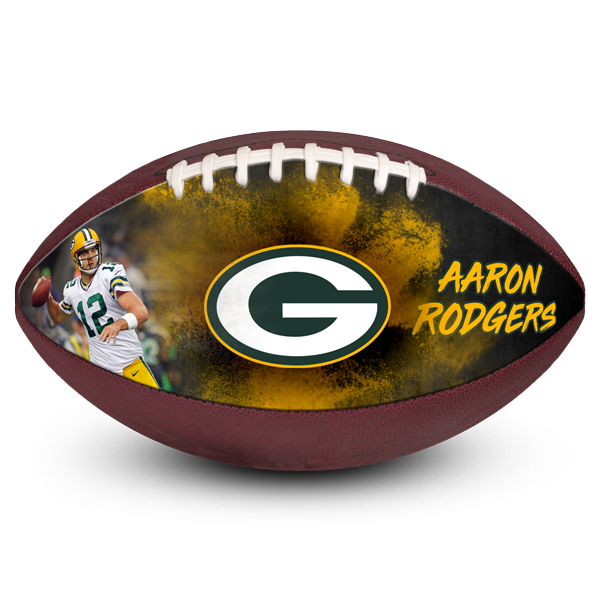 Customized Best Picture Football Aaron Rodgers Green Bay Packers Gift