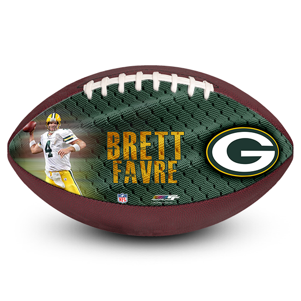 Customized best picture football brett favre green bay packers perfect birthday gift idea
