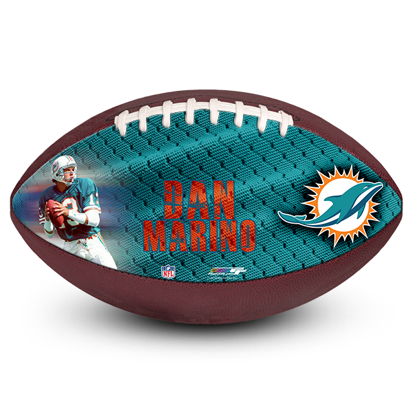 Customized best picture football dan marino miami dolphins perfect birthday gift