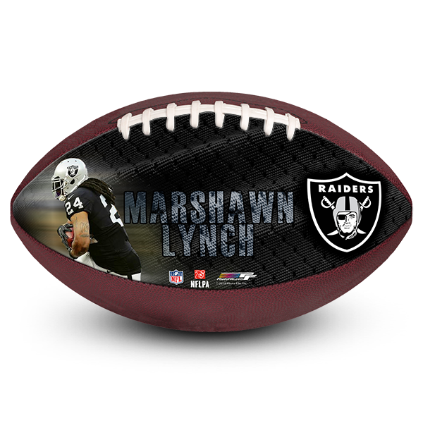 Customized best picture football marshawn lynch oakland raiders gift idea