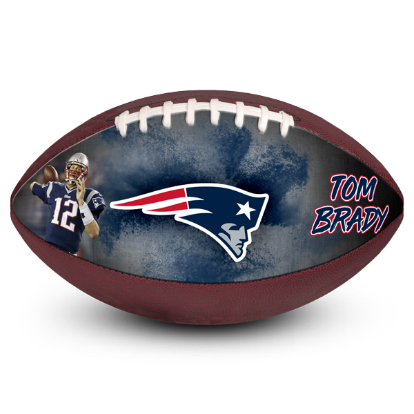 Customized best picture football tom brady new england patriots christmas, hanukkah gifts