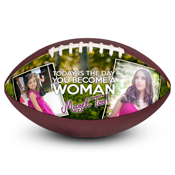 Best custom personalised gifts of football bat mitzvah gift ideas for players