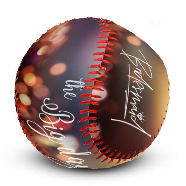 Customized Best Picture Softballs Bridesmaids Gift