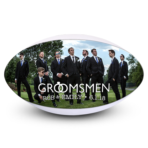 Best Picture Perfect Unique Groomsmen Rugby Gifts