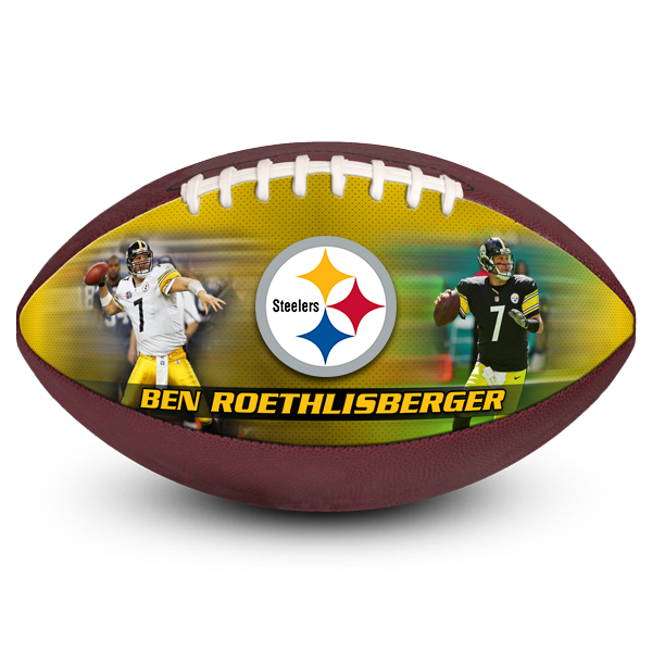Best photo sports personalized football ben roethlisberger steelers christmas gifts