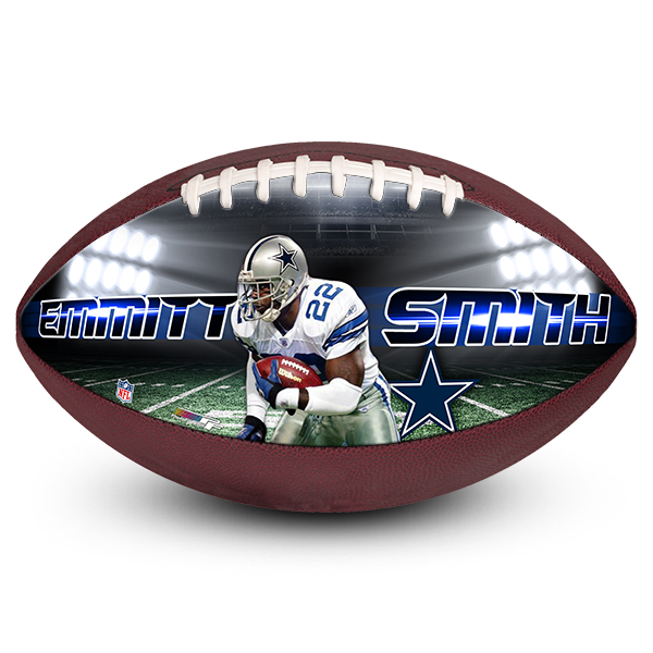 Customized Best Picture Football Emmitt Smith Dallas Cowboys Christmas, Hanukkah gifts