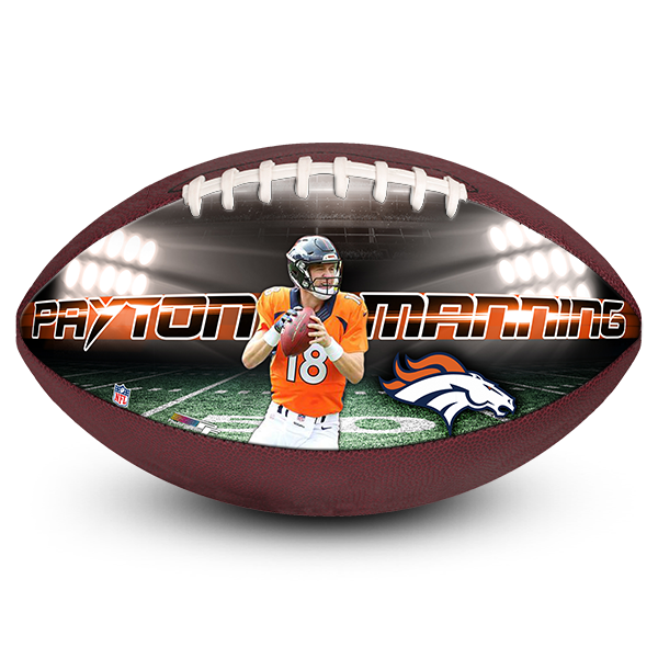 Customized best picture football peyton manning denver broncos gift